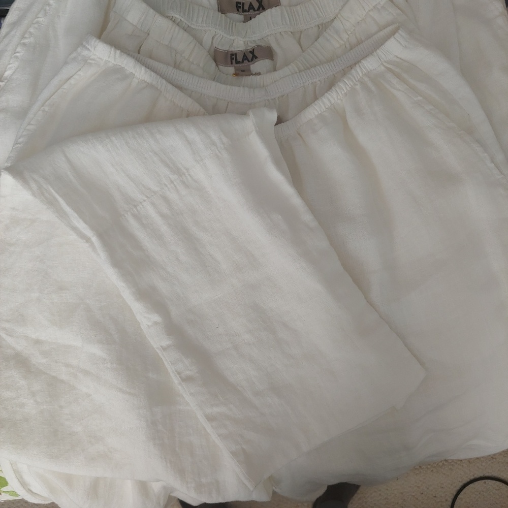 FLAX Linen Long Pants